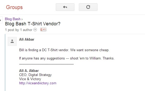 Ali Akbar being Cheap on the Goodies.