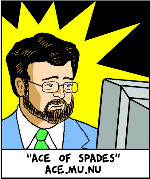 He's also a cartoon.