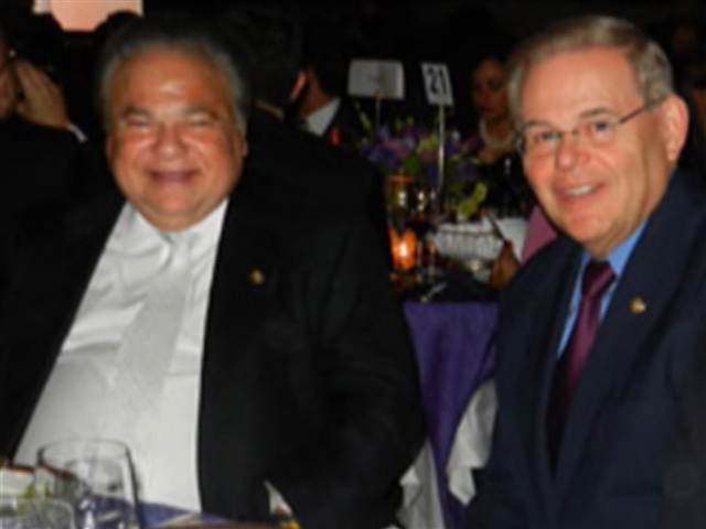 Salomon Melgen and Robert Menendez