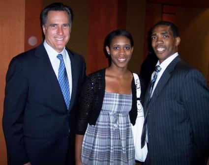 Deon Long, Mitt Romney pic