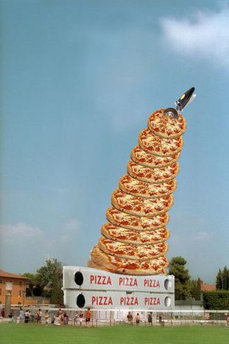 tower-of-pizza