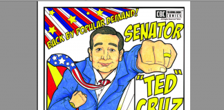 Ted Cruz comic book released on Veterans Day proclaims Ted a superhero