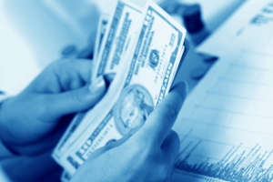 hands holding money