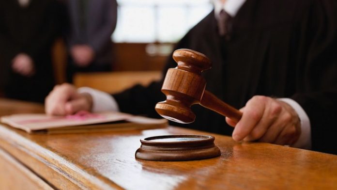 Judge Striking Gavel