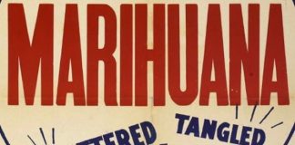 marijuana propaganda poster