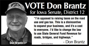 Donald Brantz for Iowa Senate