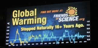 Friends of Science billboard