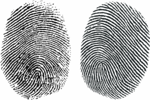 finger prints representing universal background checks