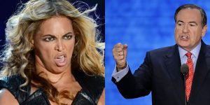 Huckabee Does Not Heart Beyoncé