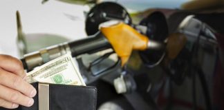 refueling at the pump