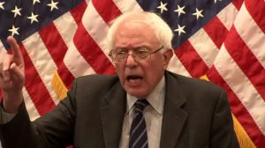 Bernie Sanders Sings “Wall Street”