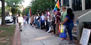 VIDEO: Anti-Gay Judge Roy Moore Picketed In Huntsville