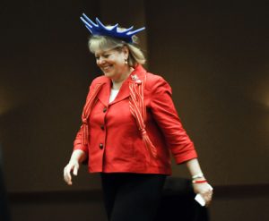 Ginny Thomas Pushes Herself Away from Dinner Table, Writes Stupid Shit on Internet