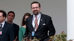 Nazi-Lover Gorka Hangs Up His Jackboots