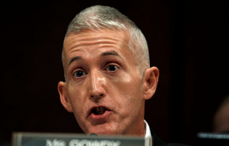 Trey Gowdy Throws In the Soiled, Tear-Stained Towel