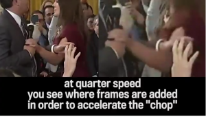 OF COURSE White House Uses Doctored InfoWars Clip